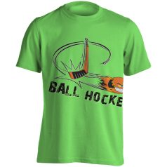 Ball hockey1 pamut póló - lime