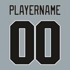 Egyedi hokimez – „Los Angeles” design, sötét