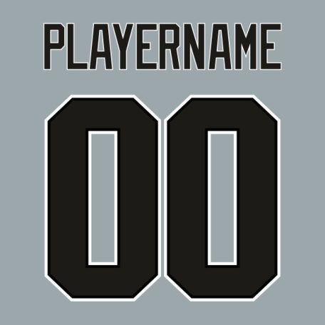 Egyedi hokimez – „Los Angeles” design, sötét