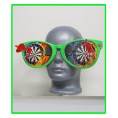 Darts óriás szemüveg nyíllal