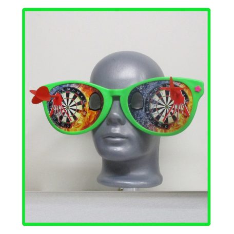 Darts óriás szemüveg nyíllal