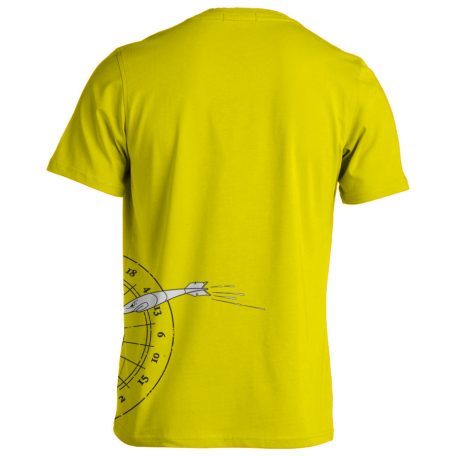 Darts pamut póló - 02 sárga