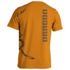 Sárkányhajó2 pamut póló - narancs