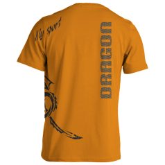 Sárkányhajó2 pamut póló - narancs