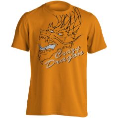 Sárkányhajó3 pamut póló - narancs