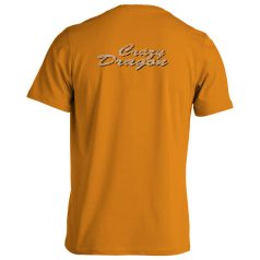 Sárkányhajó3 pamut póló - narancs