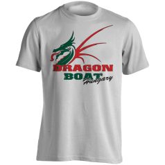 Sárkányhajó4 pamut póló - fehér