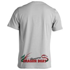 Sárkányhajó4 pamut póló - fehér