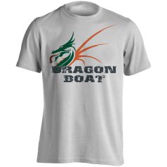 Sárkányhajó5 pamut póló - fehér