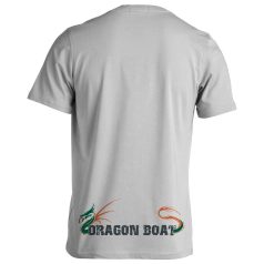 Sárkányhajó5 pamut póló - fehér