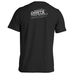 Hungarian Darts Trophy -  pamut póló 4 (fekete)