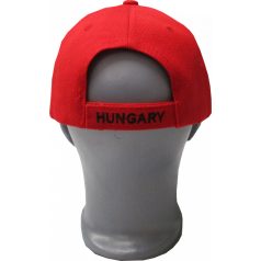 Hajrá Magyarok címeres baseball sapka - piros