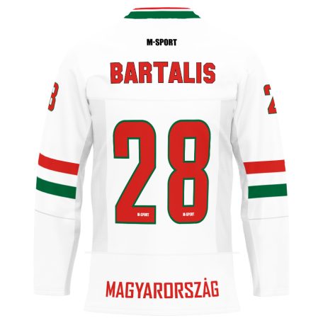 Replika mez 2016 - fehér (egyedi névvel)