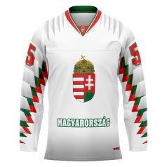 Magyarország szurkolói mez - fehér (egyedi névvel)