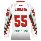 Magyarország szurkolói mez - fehér (egyedi névvel)