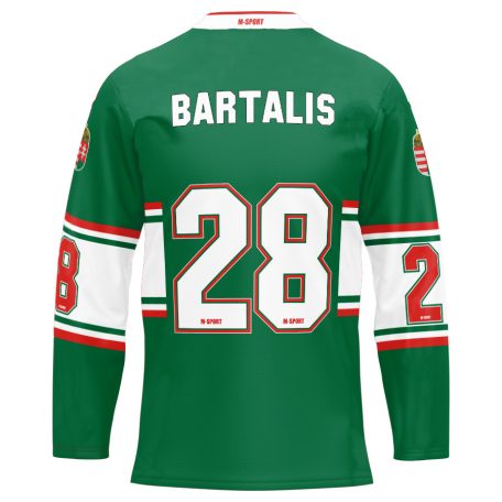 Szurkolói mez - zöld (egyedi névvel)