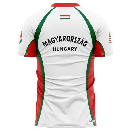 Hajrá Magyarok rövidujjú mez1 - fehér