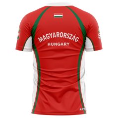 Hajrá Magyarok rövidujjú mez1 - piros