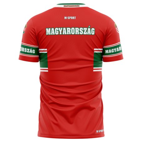 Hajrá Magyarok rövidujjú mez2 - piros