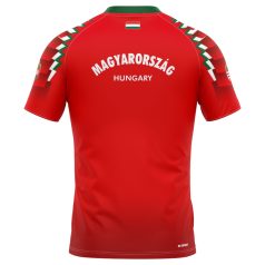 Hajrá Magyarok rövidujjú mez3 - piros