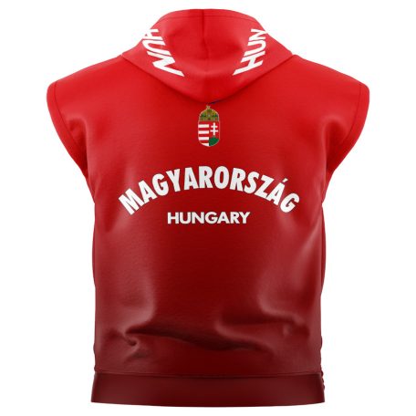 Hungary szurkolói kapucnis mellény 2