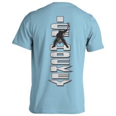 Jégkorong5 pamut póló - világoskék