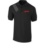 Íjászat galléros póló 01 - fekete