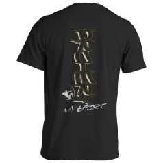 Íjászat1 pamut póló - fekete