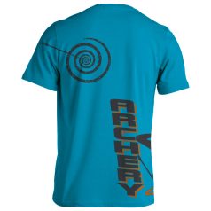 Íjászat2 pamut póló - türkiz