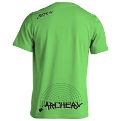 Íjászat3 pamut póló - lime