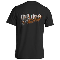 Inline1 pamut póló - fekete
