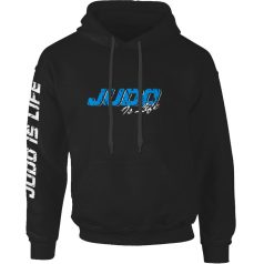 Judo1 kapucnis pulóver - fekete2