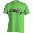 Judo1 pamut póló - lime