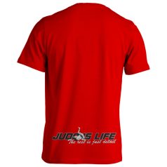Judo1 pamut póló - piros