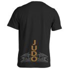 Judo5 pamut póló - fekete