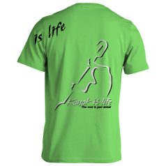 Kajak3 pamut póló - lime