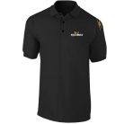 Kickbox galléros póló 01 - fekete