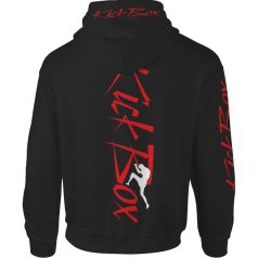 Kickbox1 kapucnis pulóver - fekete3