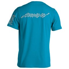 Kickbox9 pamut póló - türkiz