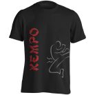Kempo1 pamut póló - fekete