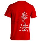 Kempo1 pamut póló - piros