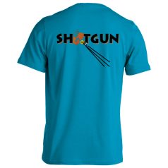 Koronglövészet2 pamut póló - türkiz