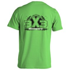 Kosárlabda2 pamut póló - lime