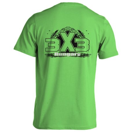 Kosárlabda2 pamut póló - lime