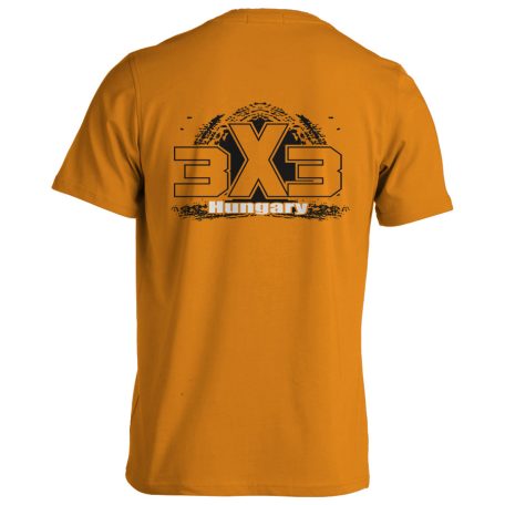 Kosárlabda2 pamut póló - narancs