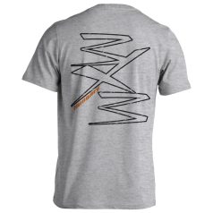 Kosárlabda3 pamut póló - cirmos fehér