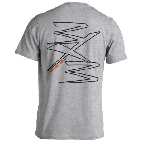 Kosárlabda3 pamut póló - cirmos fehér