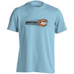 Kosárlabda5 pamut póló - világoskék