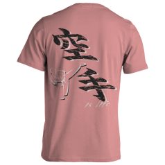 Karate1 pamut póló - világos rózsaszín