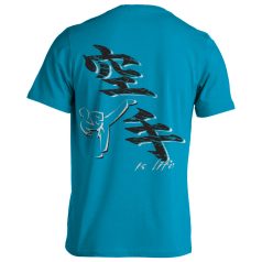 Karate1 pamut póló - türkiz